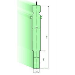 半徑7-50mm圓弧模具柄和模具頭