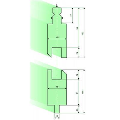 Joggle(Z) tool holder