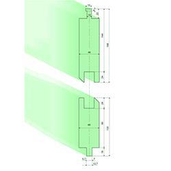 可更換式段差模具柄