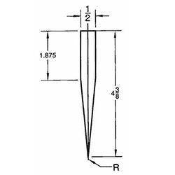 尖刀成型上下模具組合